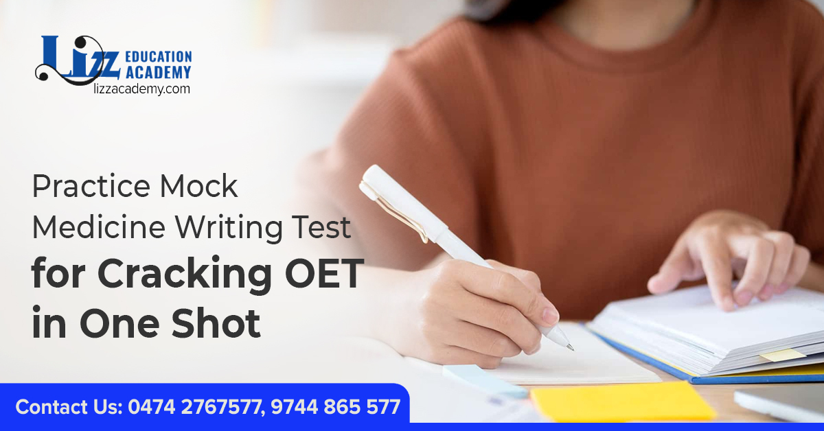 oet writing test pdf