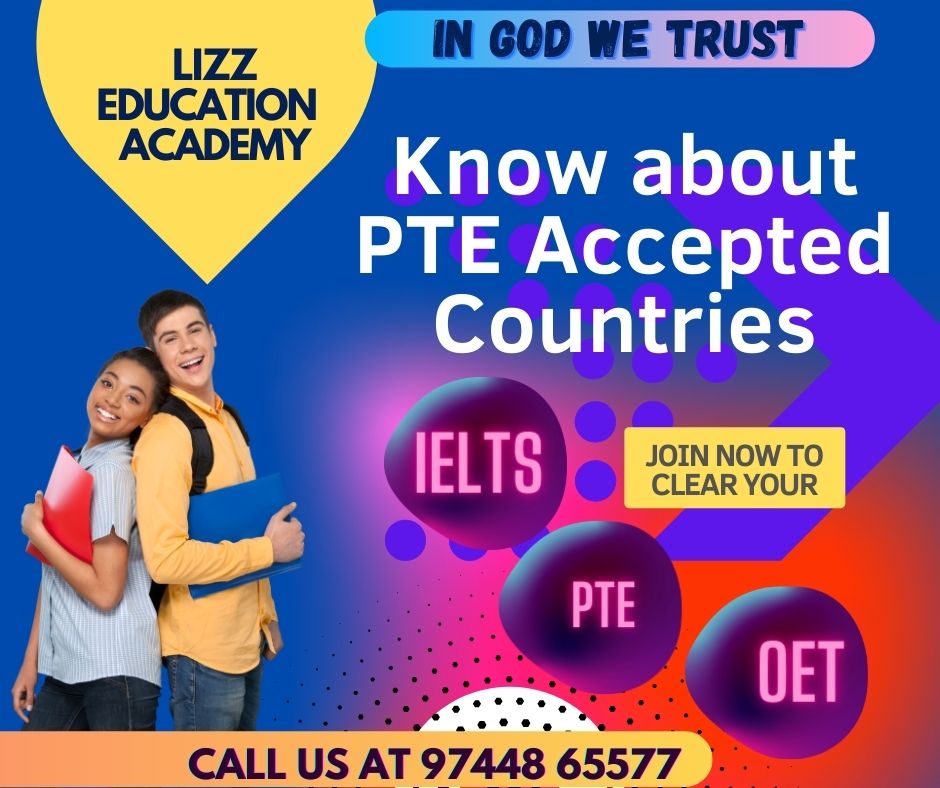 Know about PTE accepted countries 