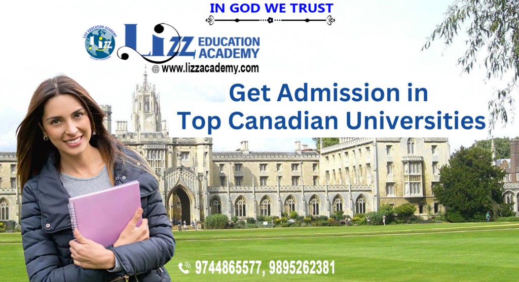 Get Admission in Top Canadian Universities